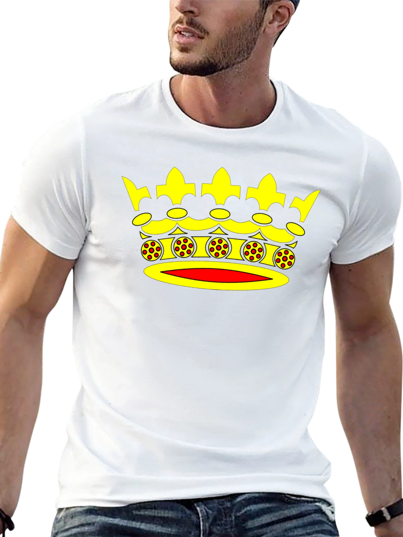 Royal Crown Graphic Tee - Black