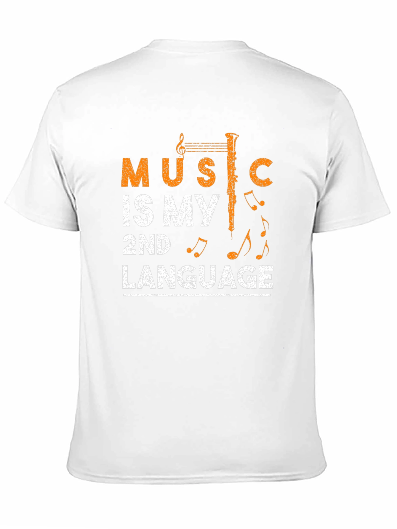 Music is My 2nd Language T-Shirt - Musician Tee