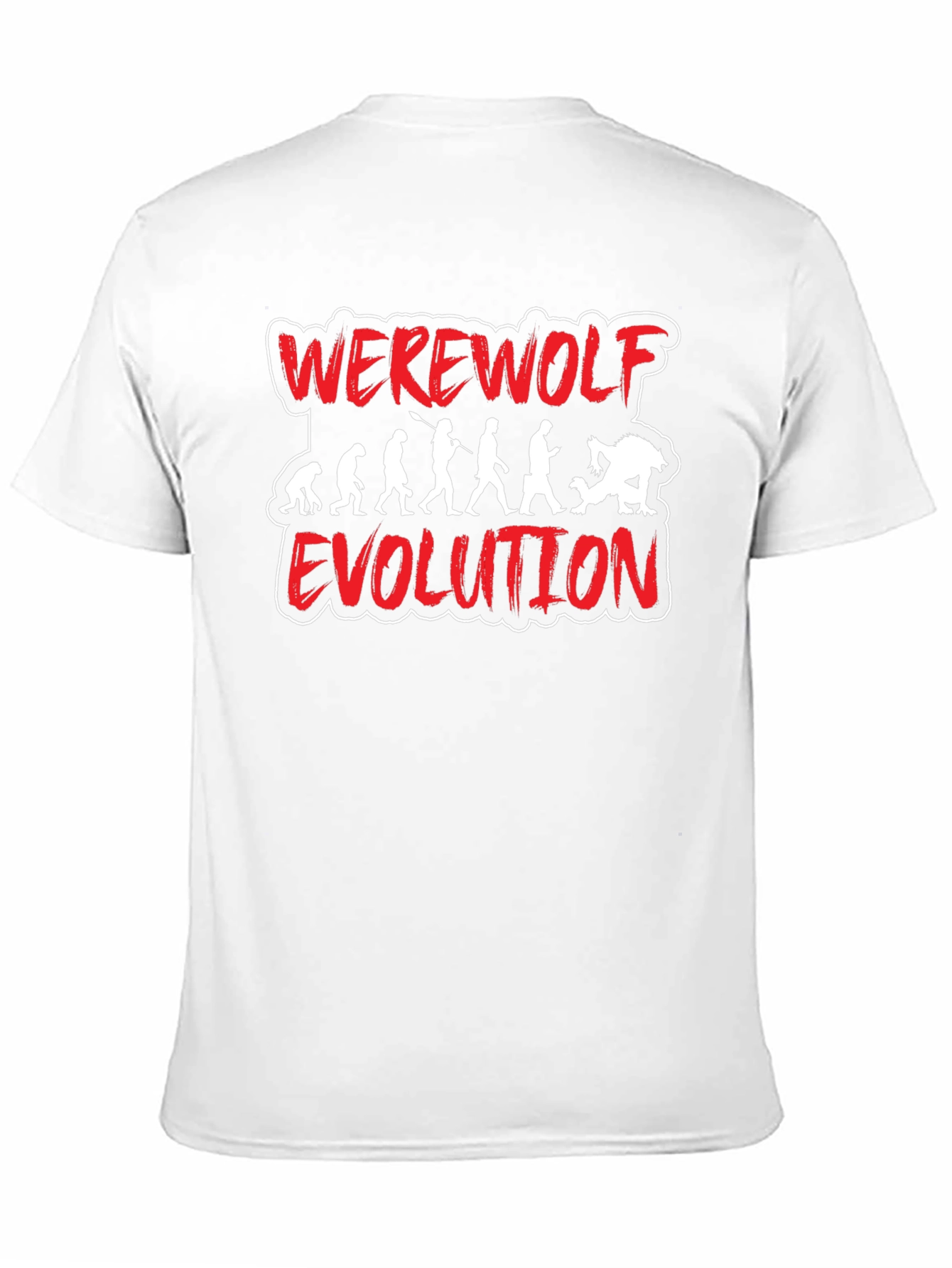 Werewolf Evolution T-Shirt - Monster Transformation Tee