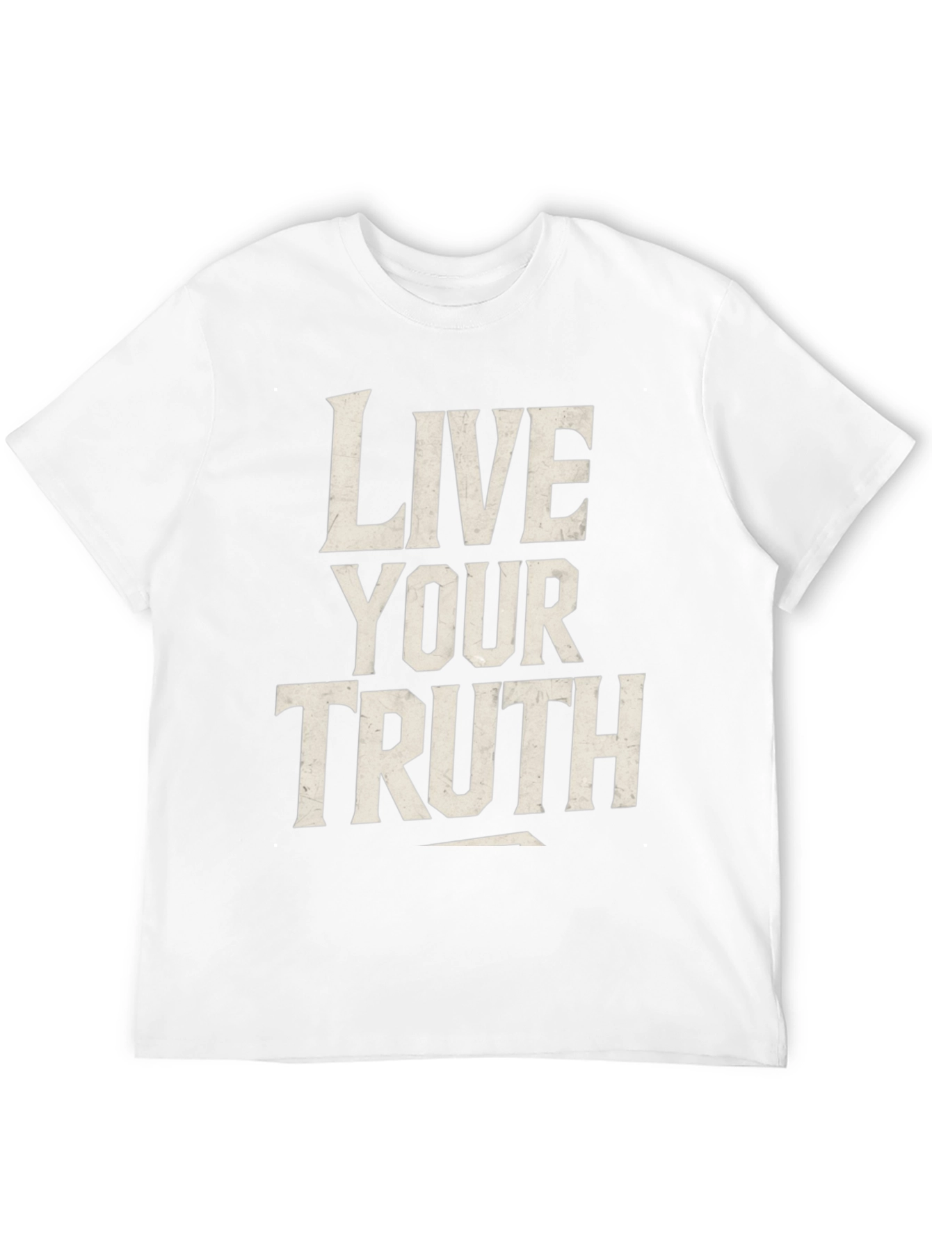 Live Your Truth Graphic Tee - Black Unisex T-Shirt