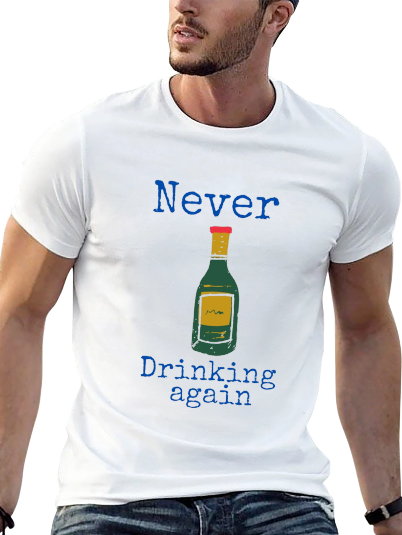 Never Drinking Again Graphic Tee