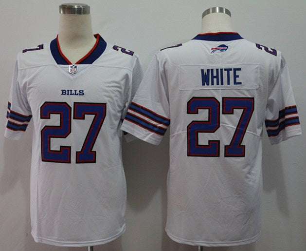 Men's Buffalo Bills Tre'Davious White #27 White Game Player Jerseys