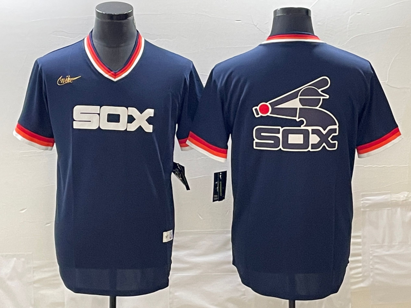 Men's Chicago White Sox Navy Cooperstown Collection Replica Player Jerseys