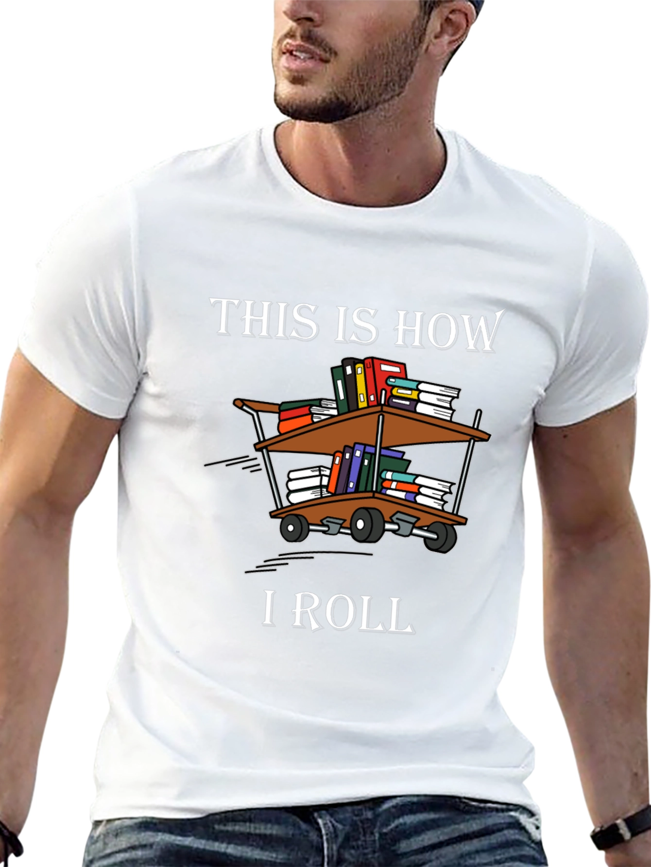 This is How I Roll Books T-Shirt