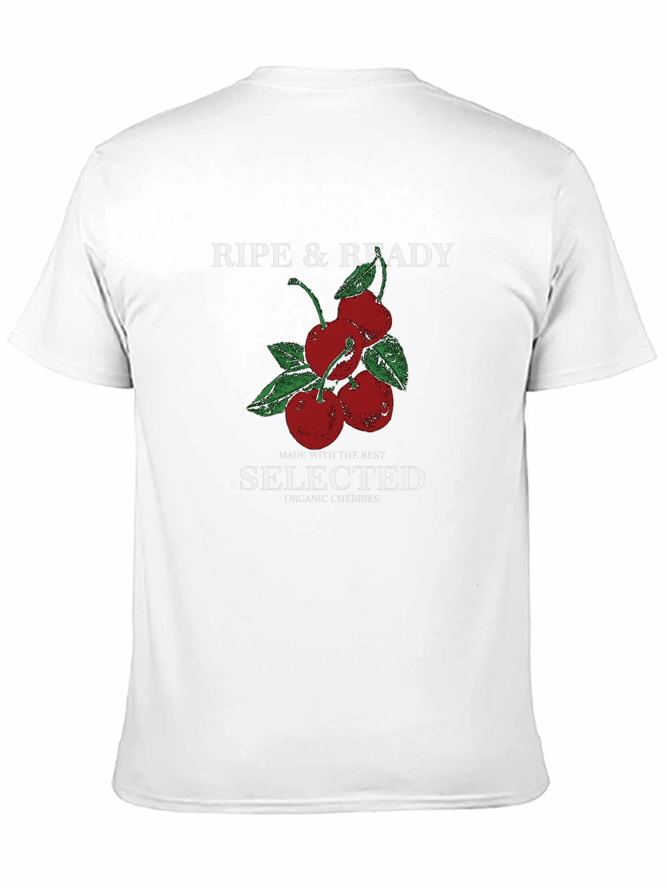 Ripe & Ready Organic Cherry Graphic T-Shirt