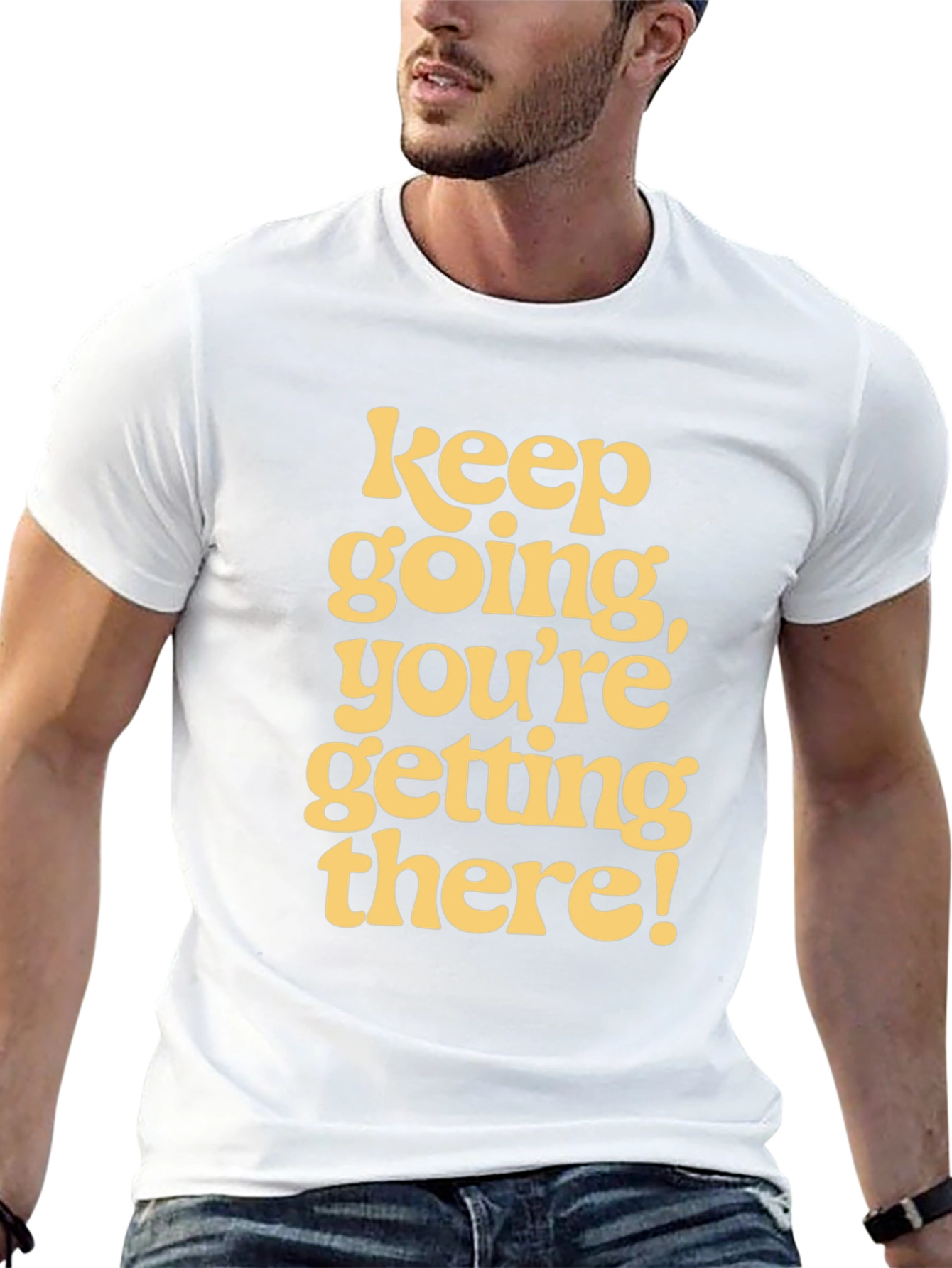 Motivational Graphic Tee - Keep Going T-Shirt