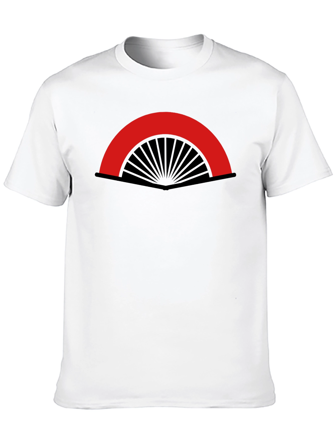 Fan Graphic Tee - Mens Stylish Black T-Shirt