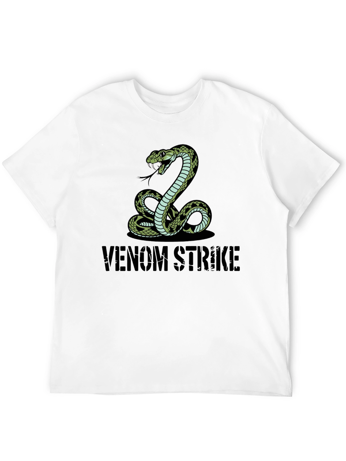 Venom Strike Snake Graphic Tee