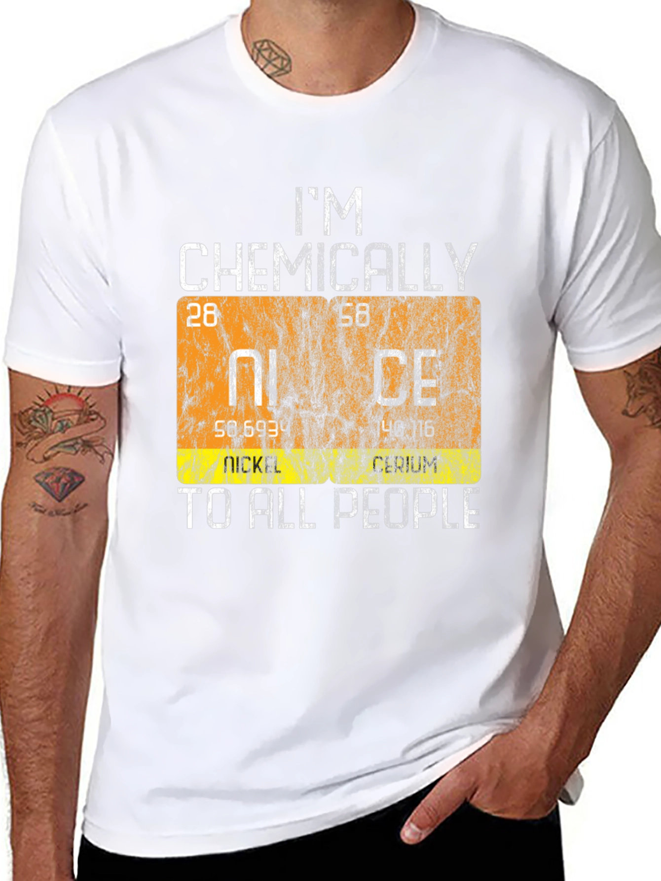 Chemically Nice T-Shirt - Science Pun Tee