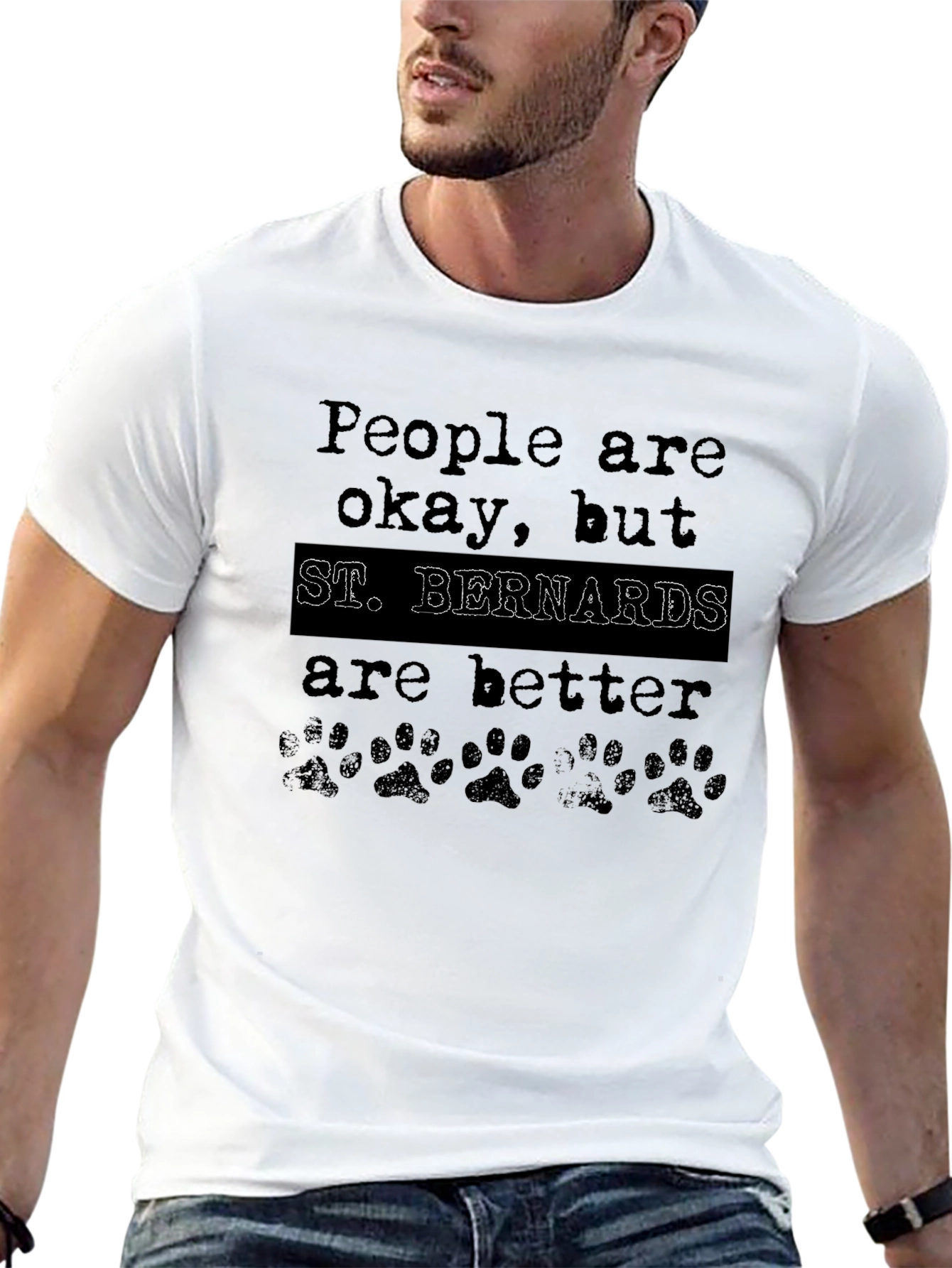 St. Bernards Dog Lover T-Shirt