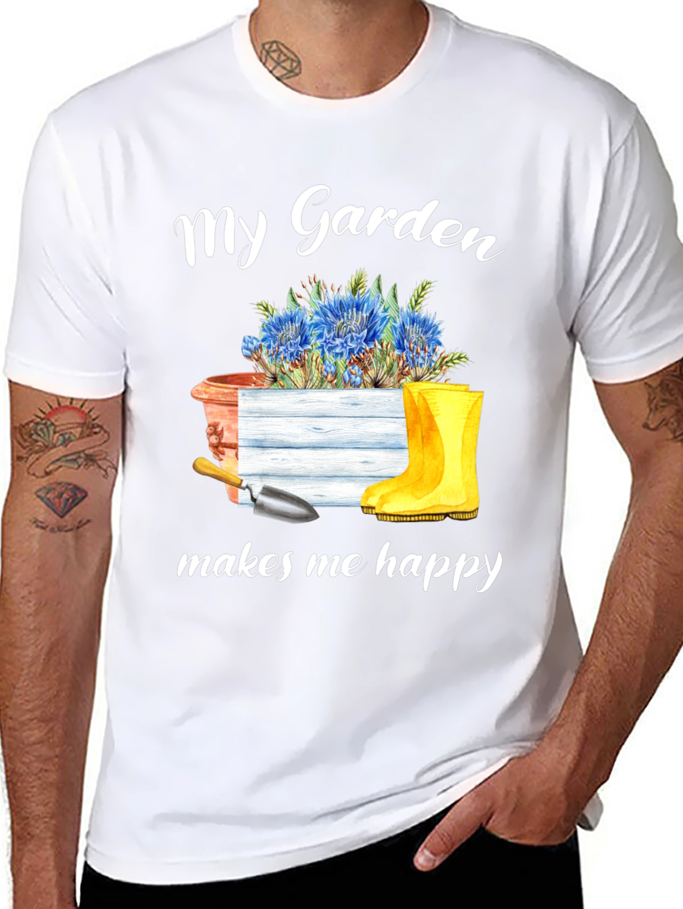 My Garden Makes Me Happy T-Shirt