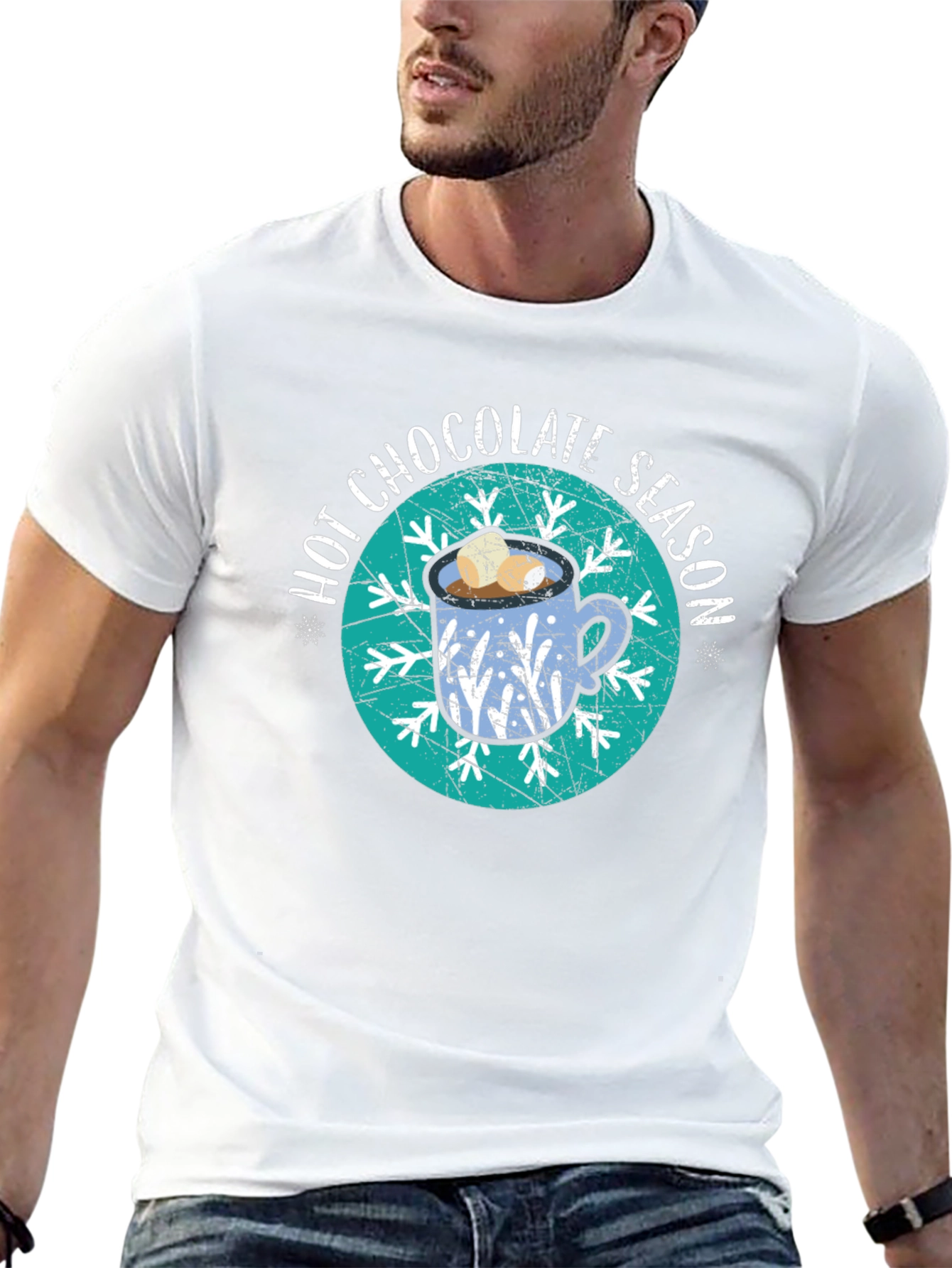 Hot Chocolate Season T-Shirt Winter Holiday