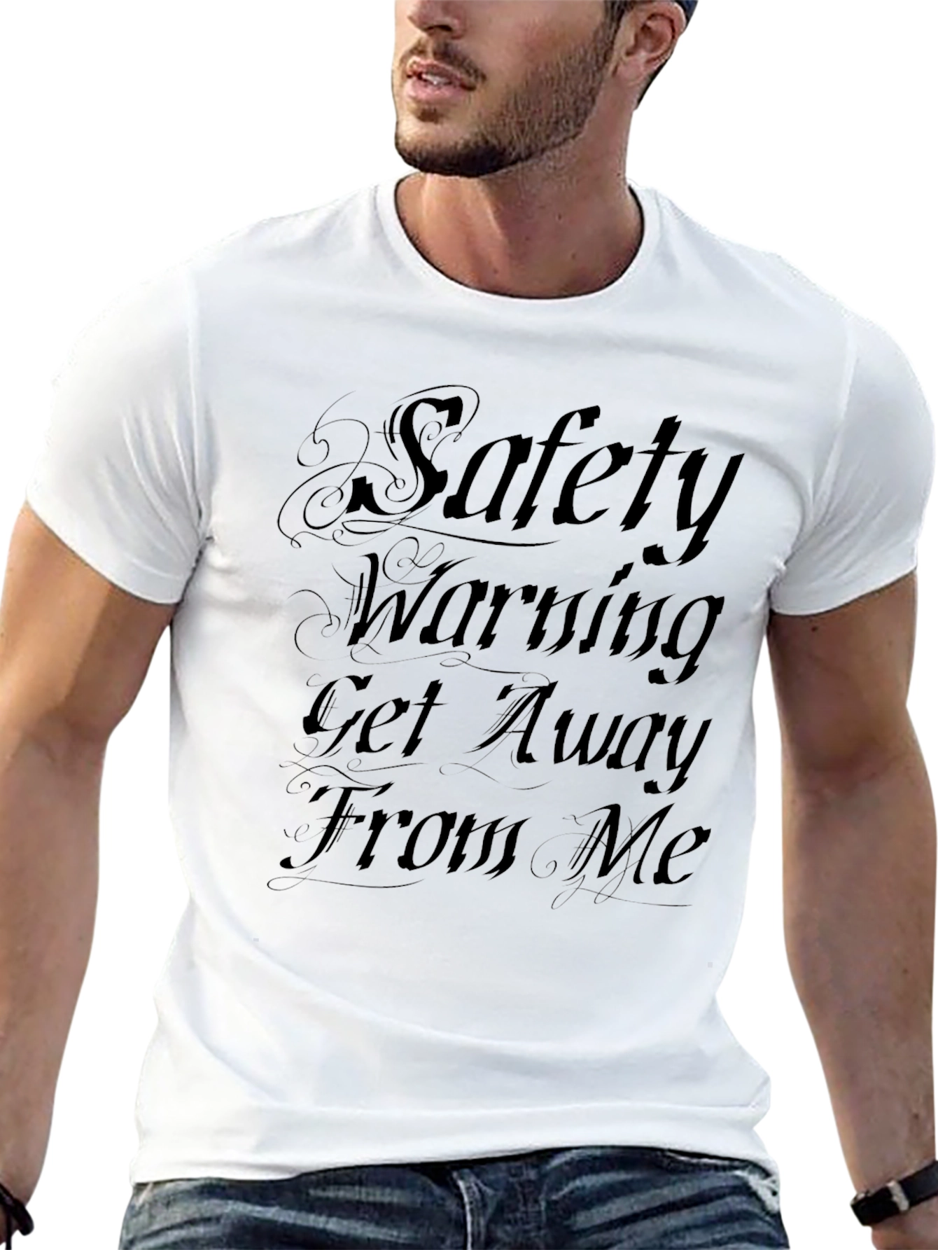Safety Warning Graphic Tee