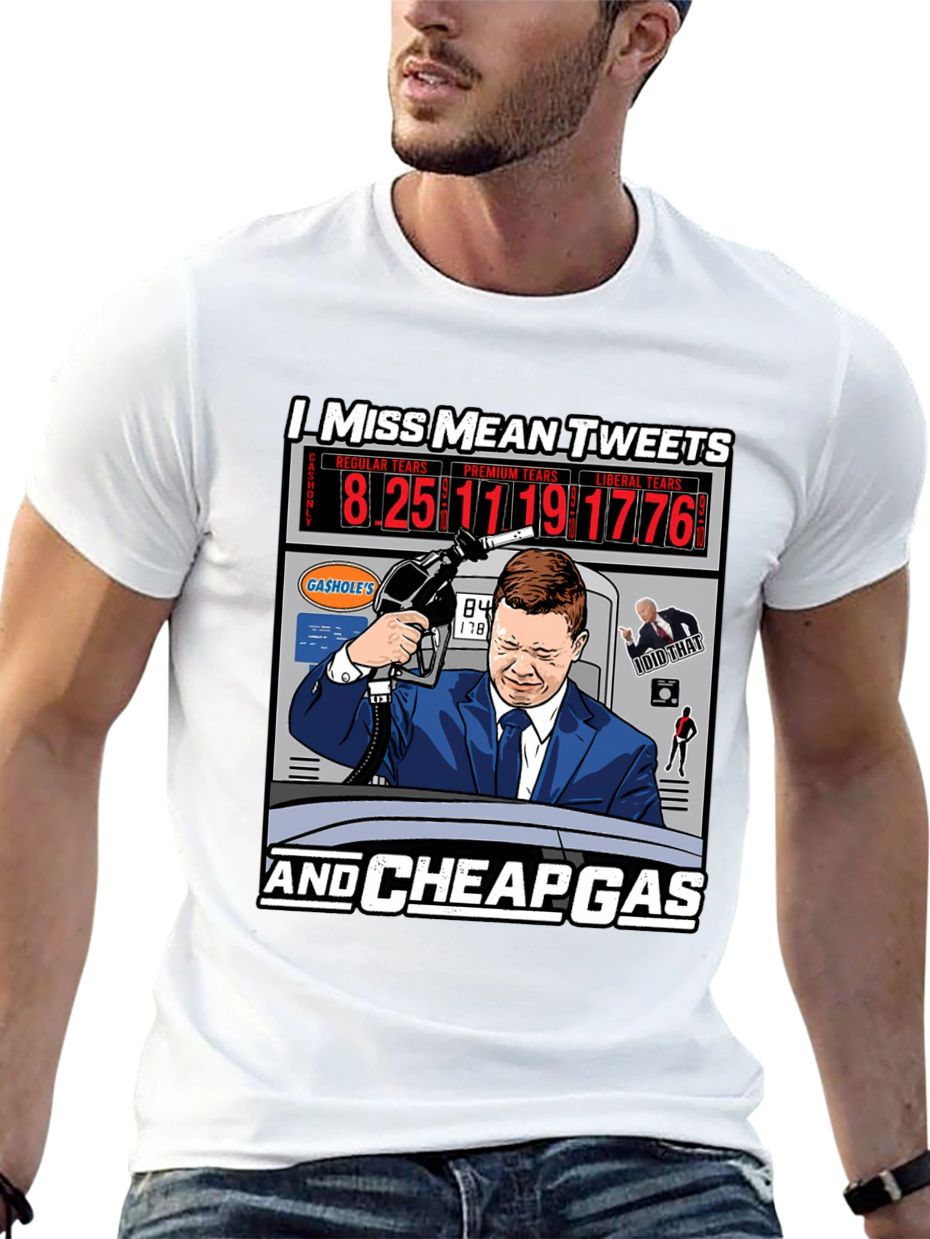 I Miss Mean Tweets and Cheap Gas T-Shirt