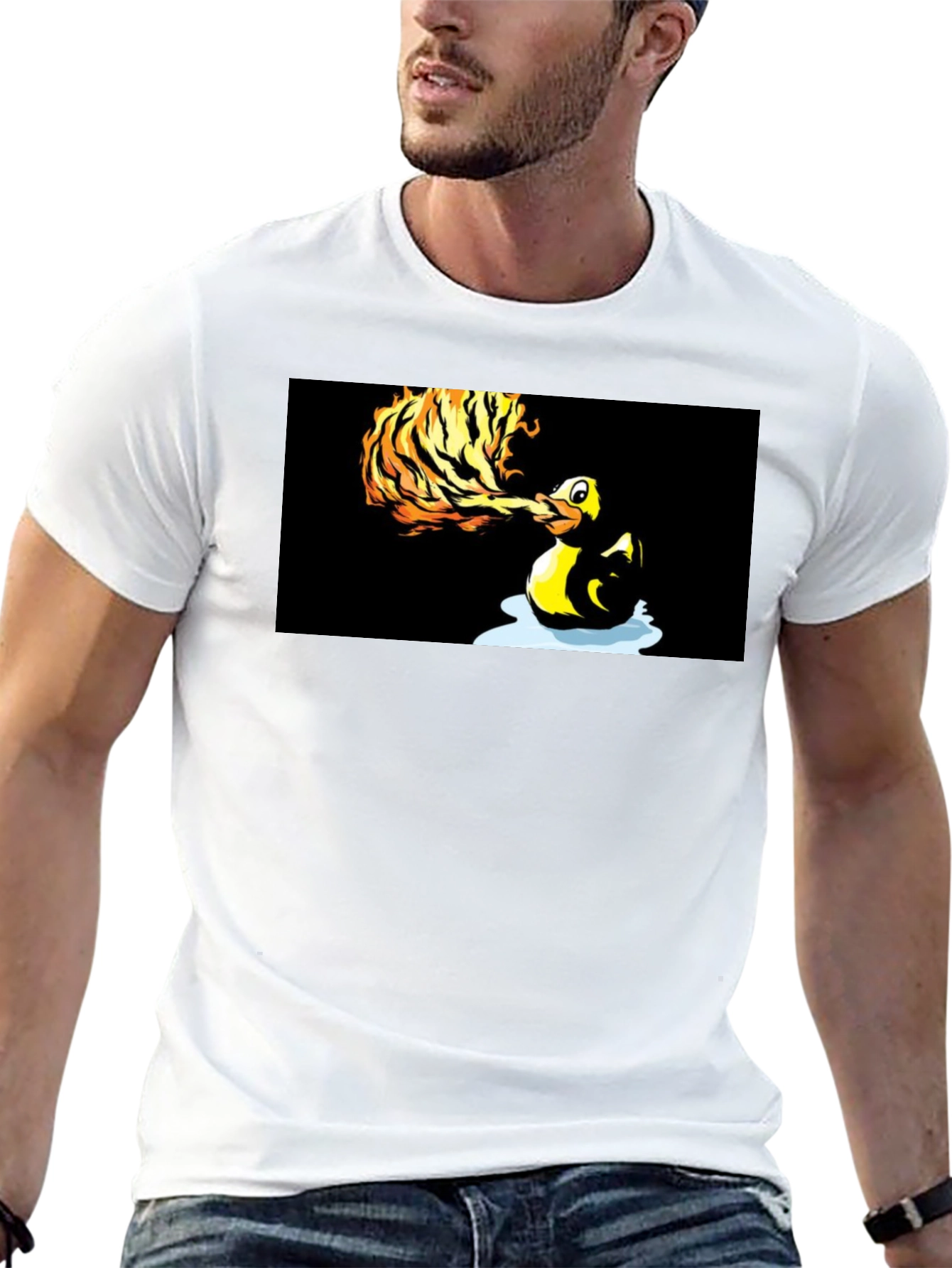 Fiery Duck Graphic Tee