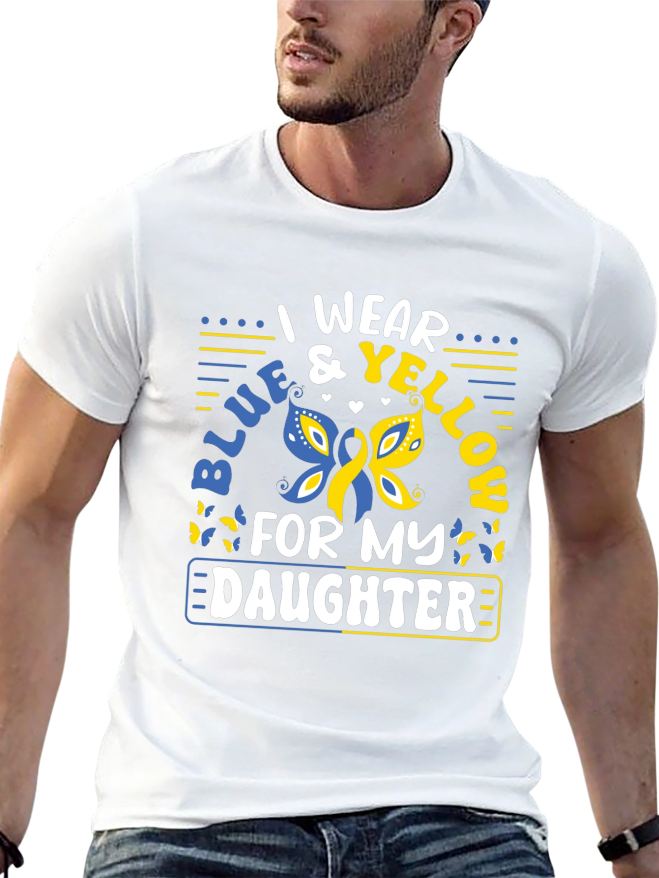 Blue & Yellow Daughter T-Shirt