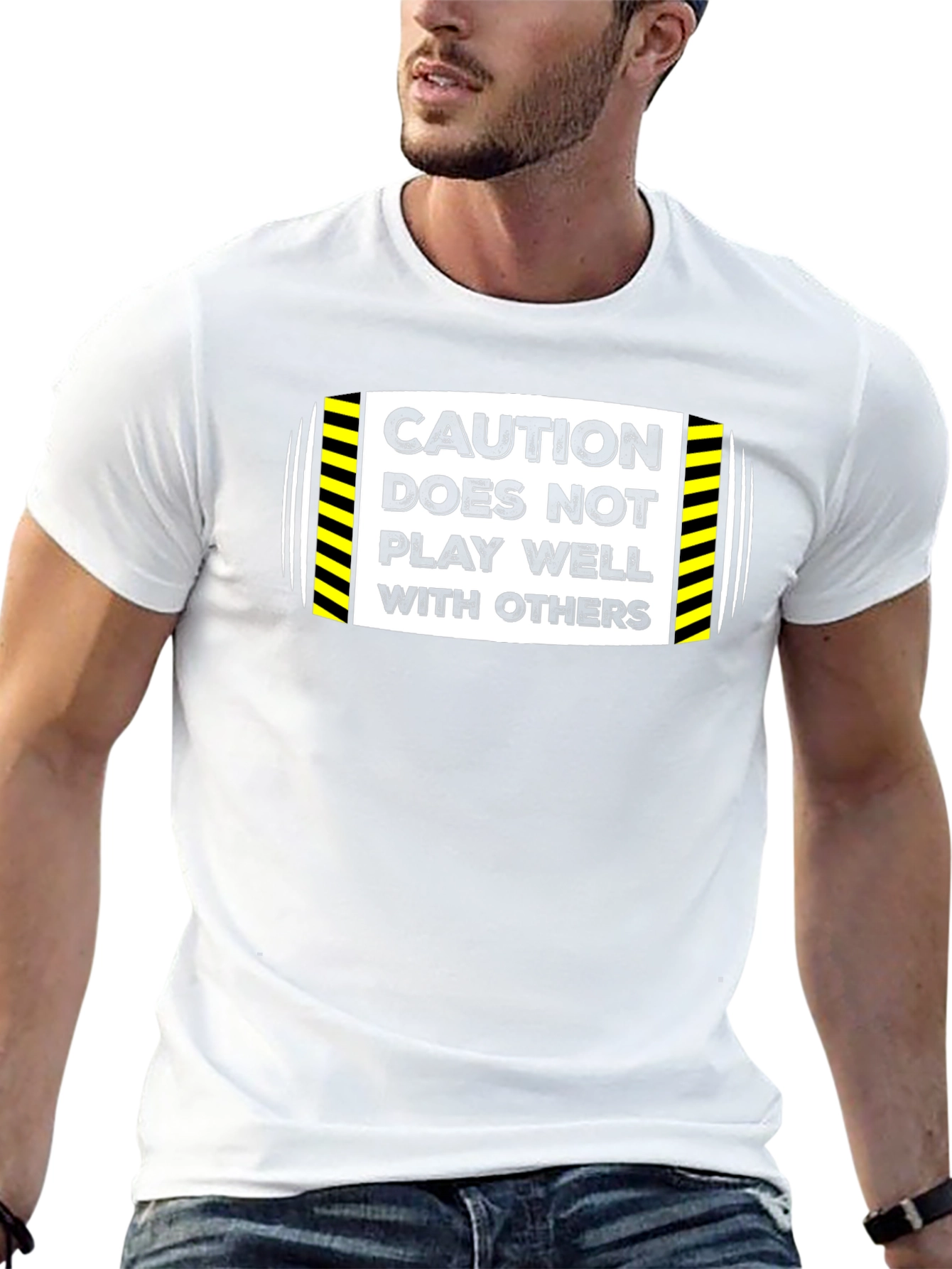 Caution: Doesnt Play Well T-Shirt