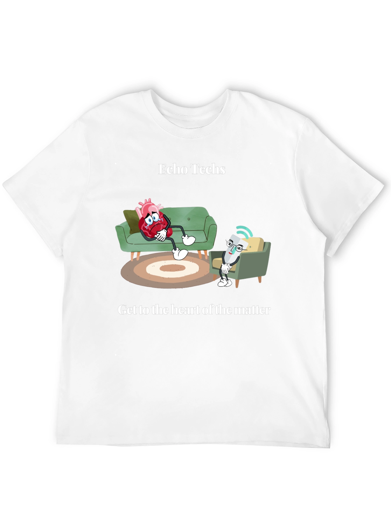 Echo Techs Heart Therapy T-Shirt