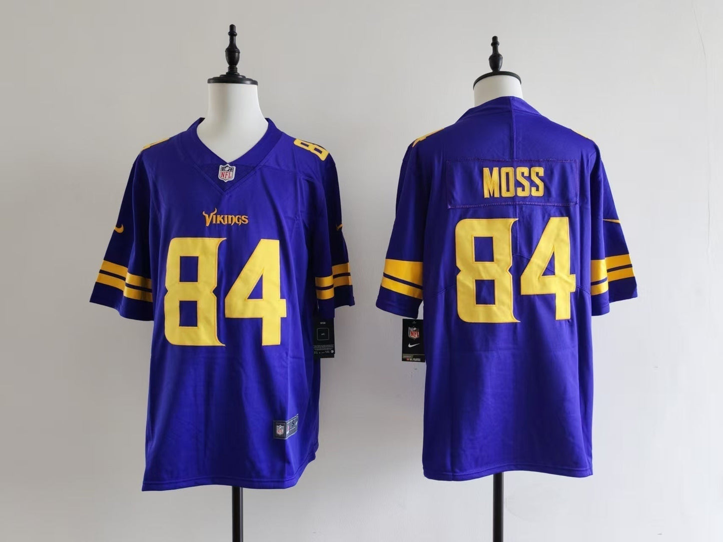 Men's Minnesota Vikings Randy Moss Nike Jersey - Purple