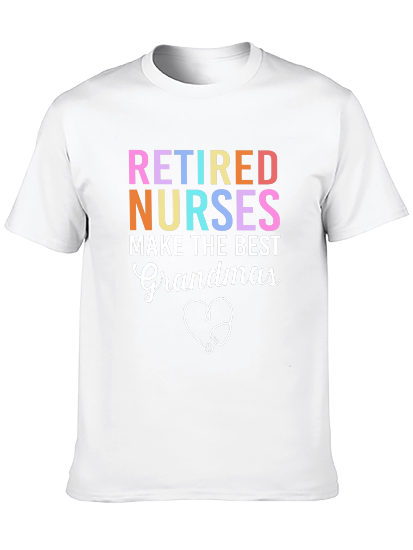 Retired Nurses Best Grandmas T-Shirt