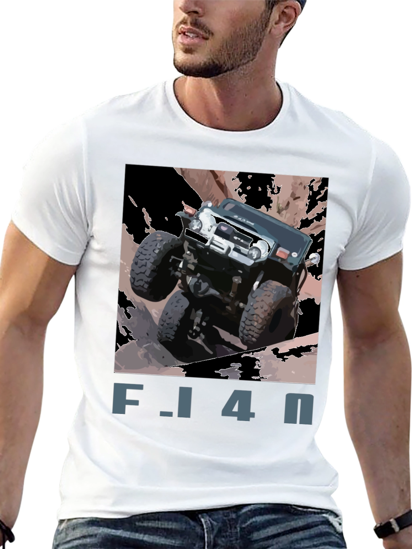 FJ40 Off-Road T-Shirt: Adventure Ready!