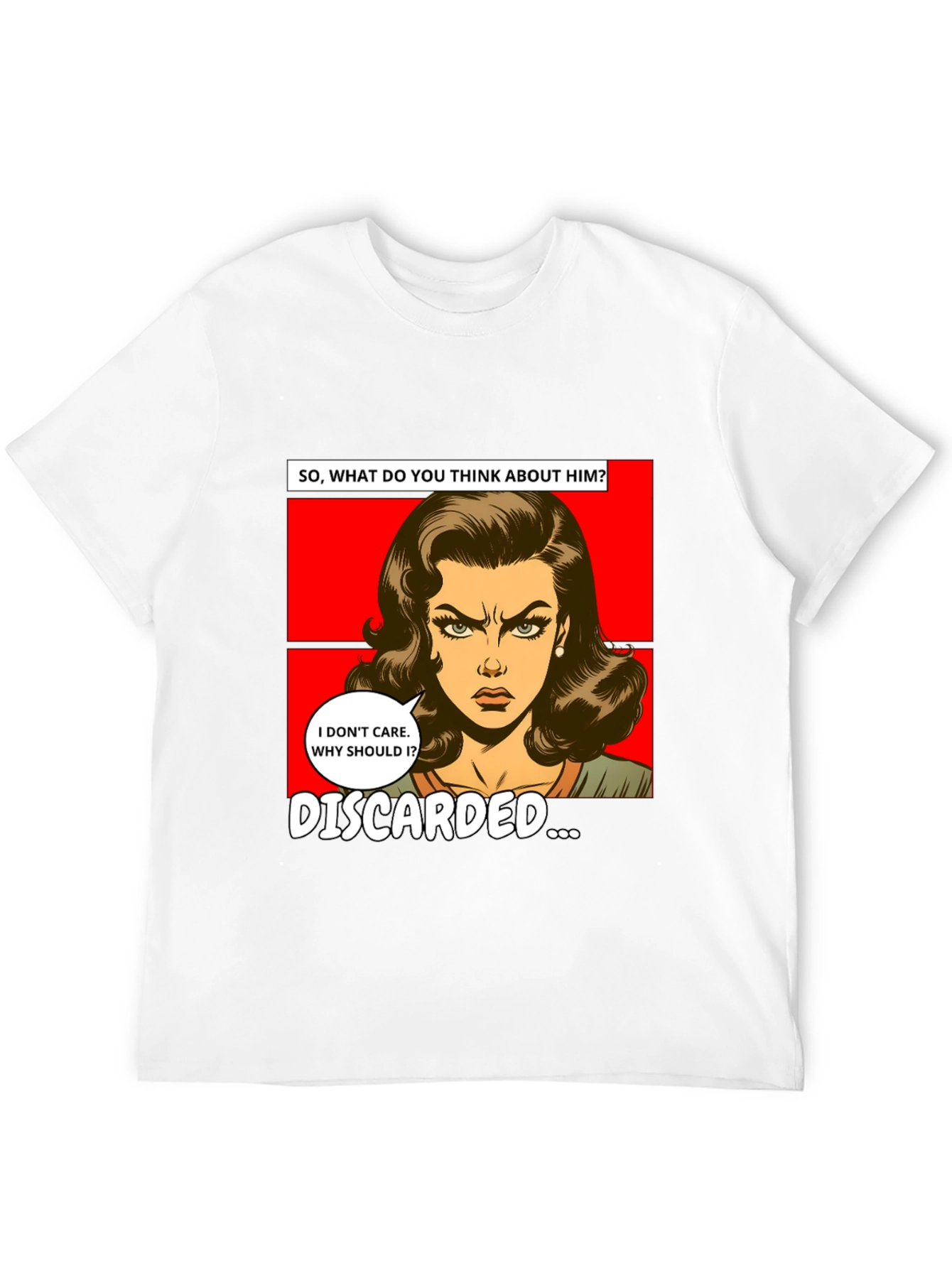 Discarded Comic Book Tee - Funny Graphic T-Shirt
