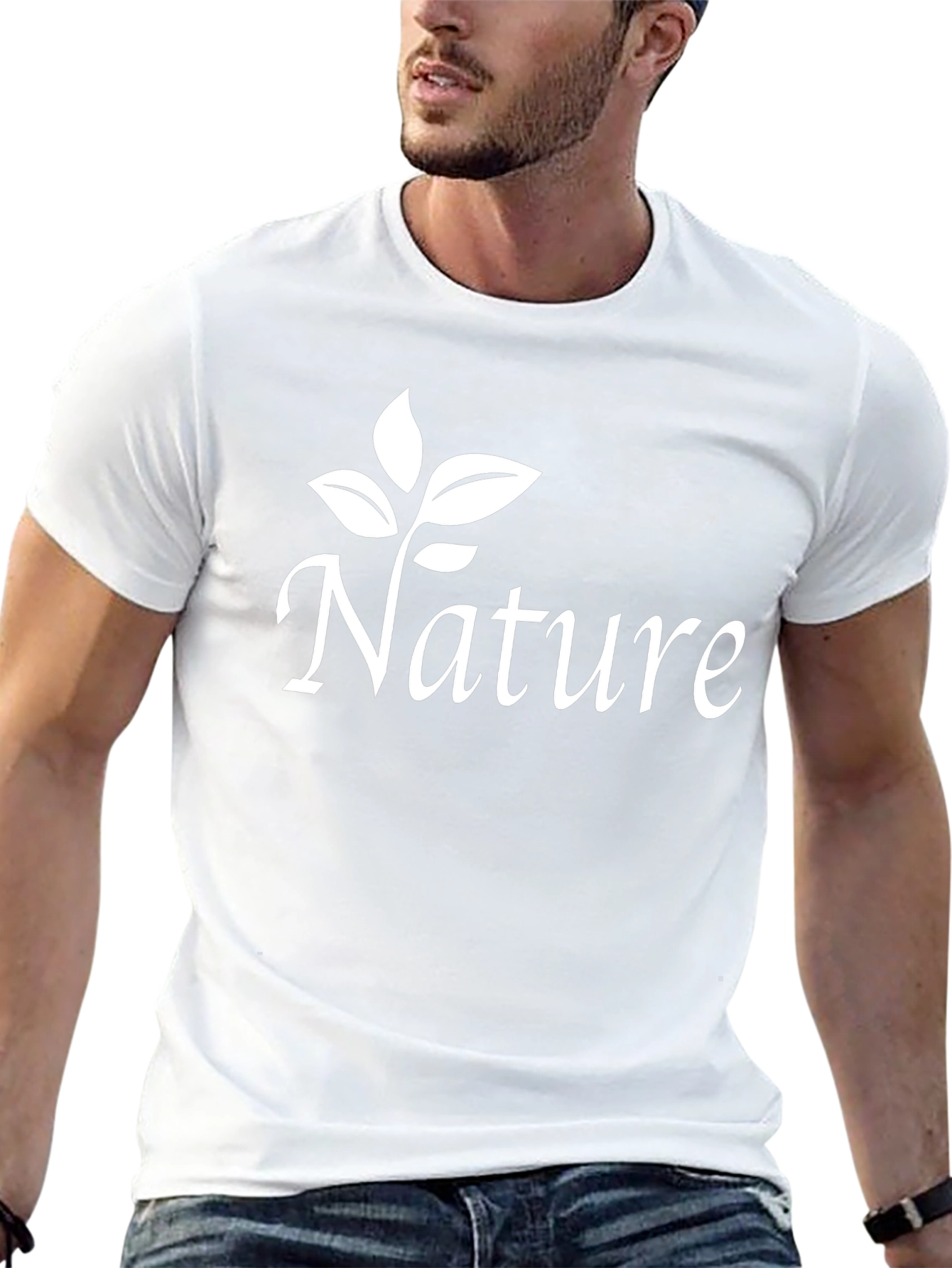 Nature Graphic Tee - Eco Friendly Casual Wear