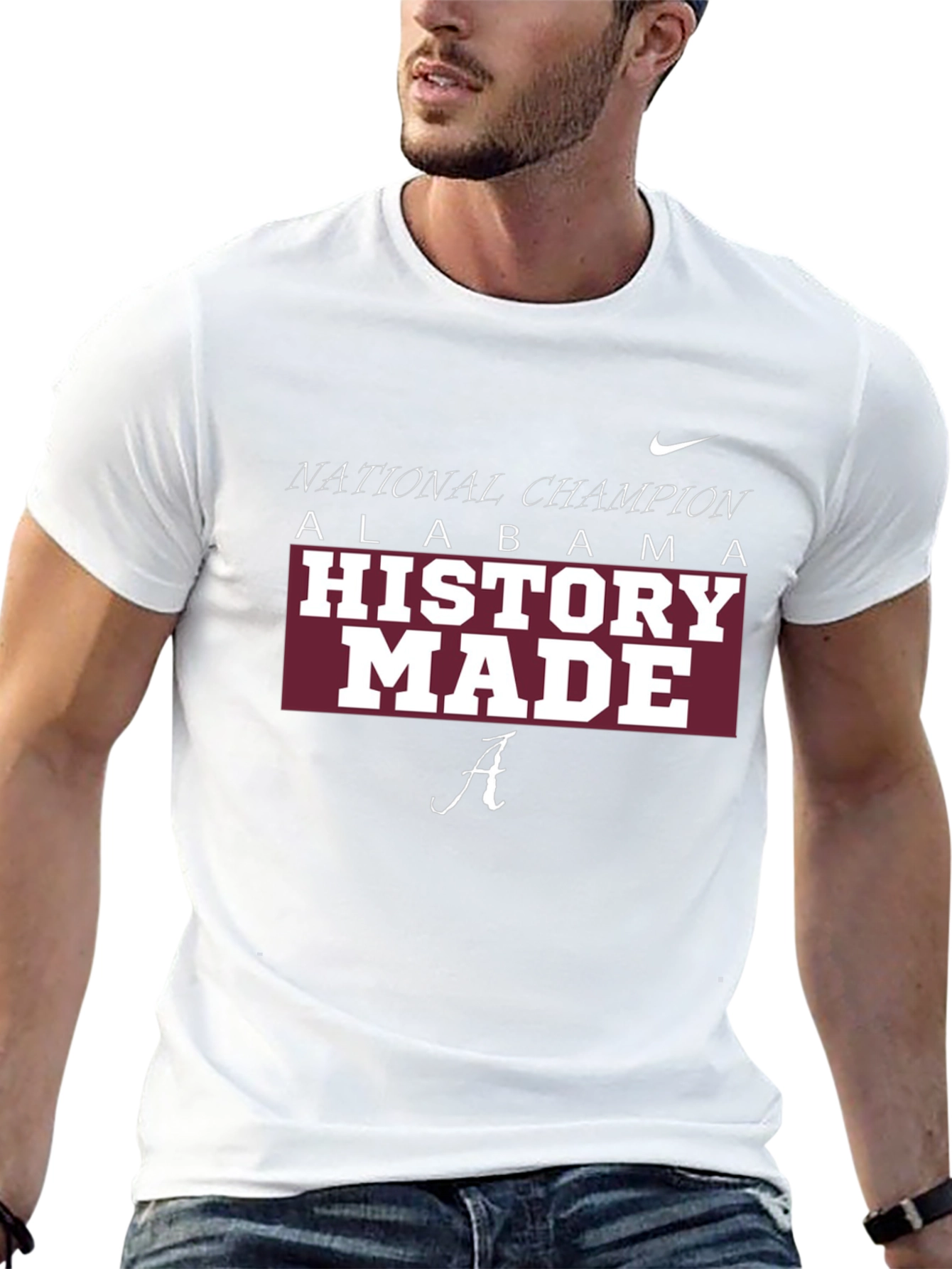 Alabama National Champions History Made T-Shirt
