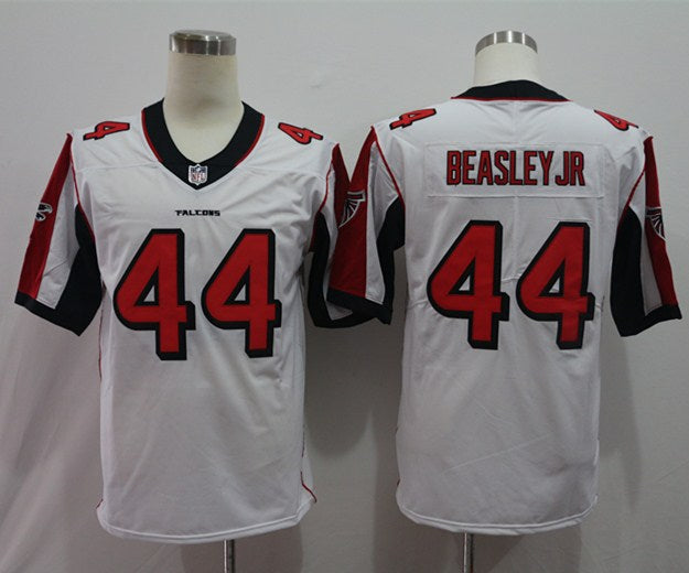 Men's Atlanta Falcons Vic Beasley #44 White Game Jerseys