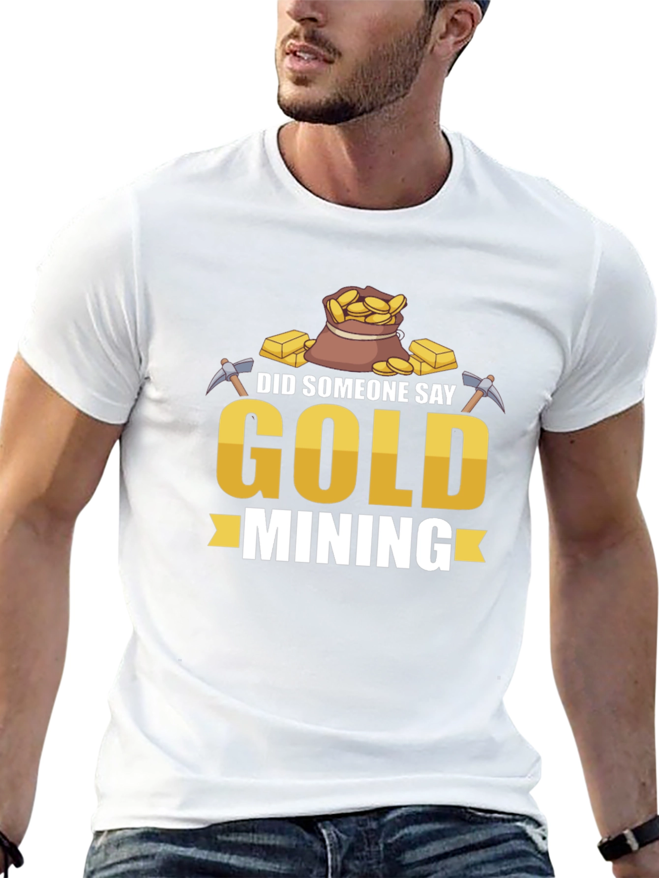 Gold Mining Graphic Tee - Prospector T-Shirt