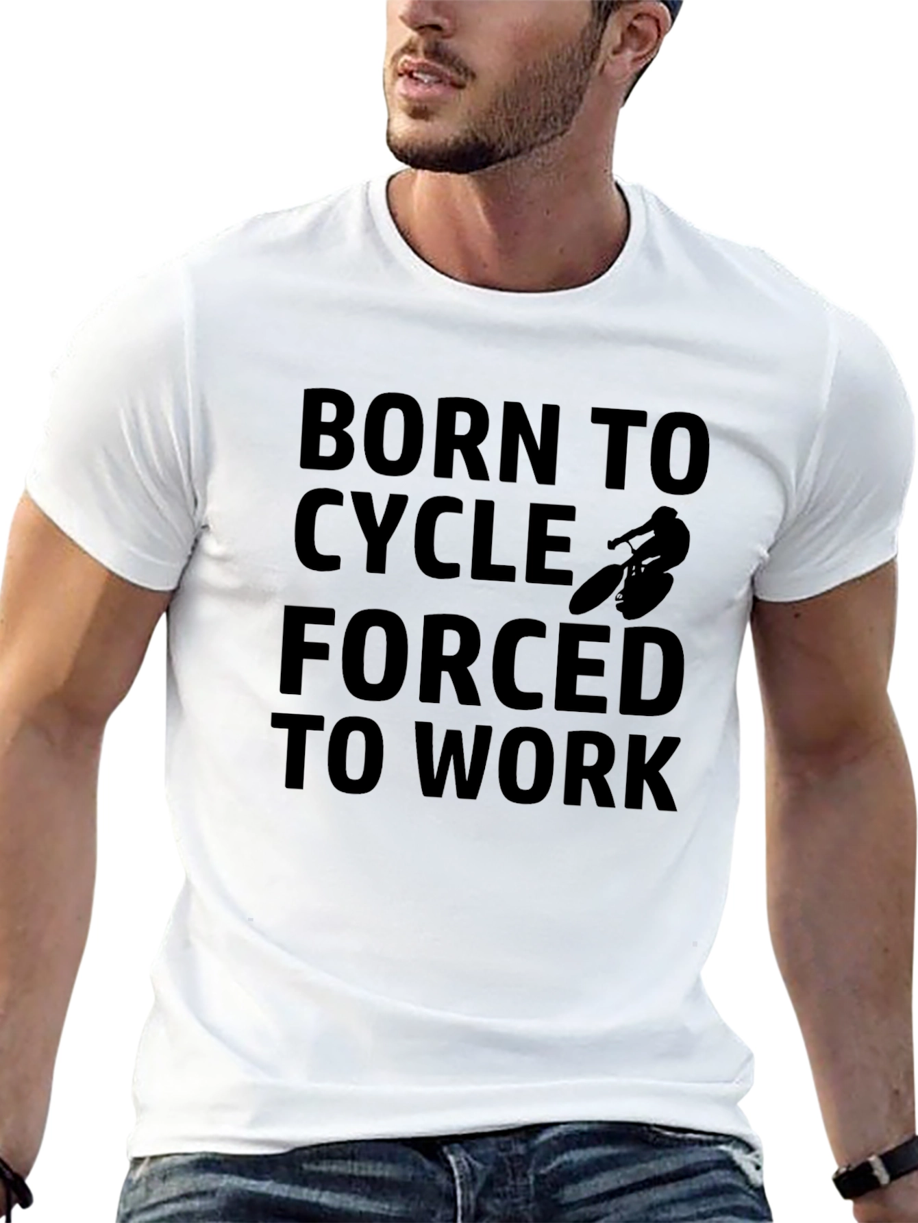 Born to Cycle T-Shirt - Cycling Lover Gift