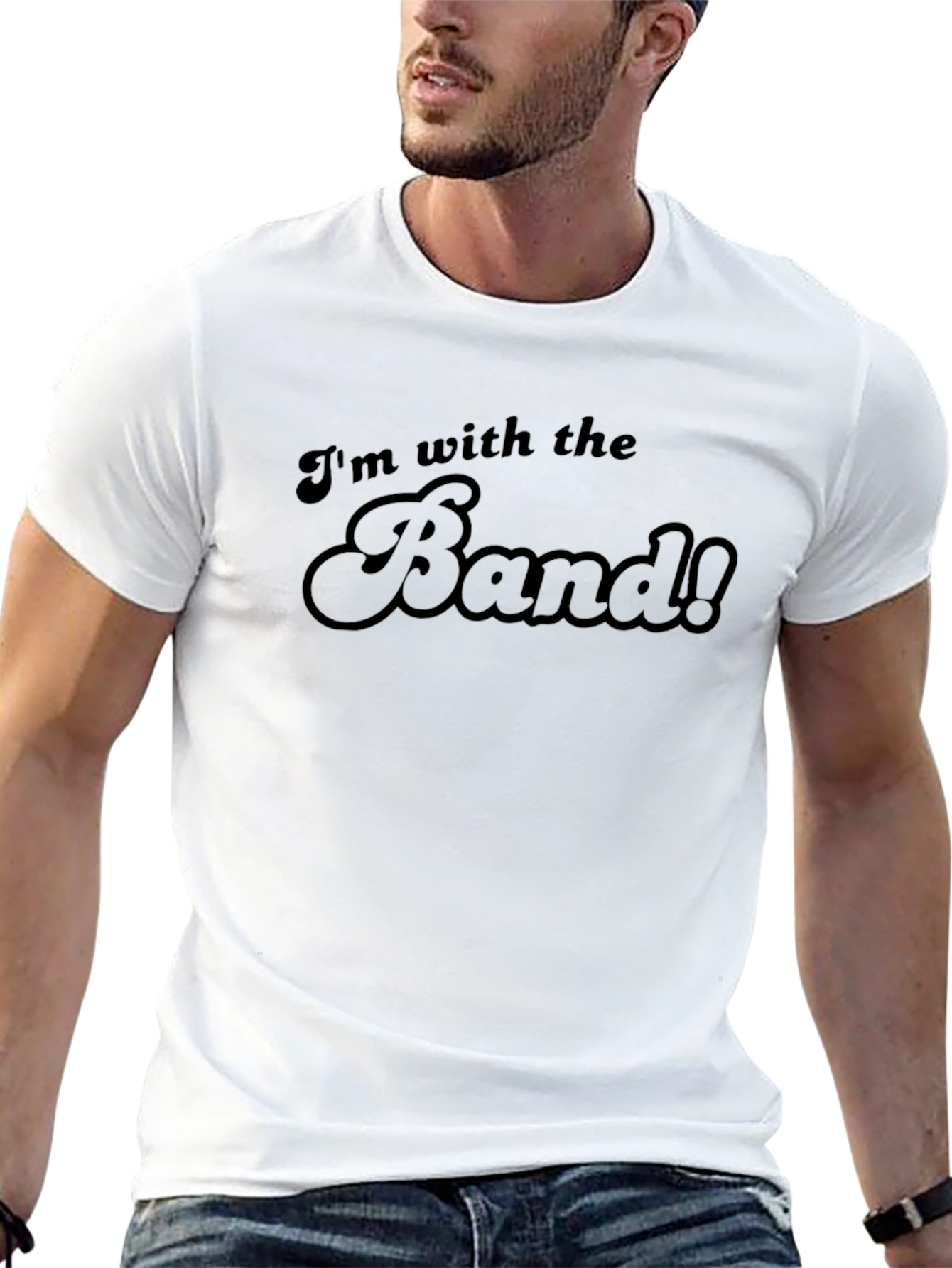 Im With The Band T-Shirt - Classic Retro Style