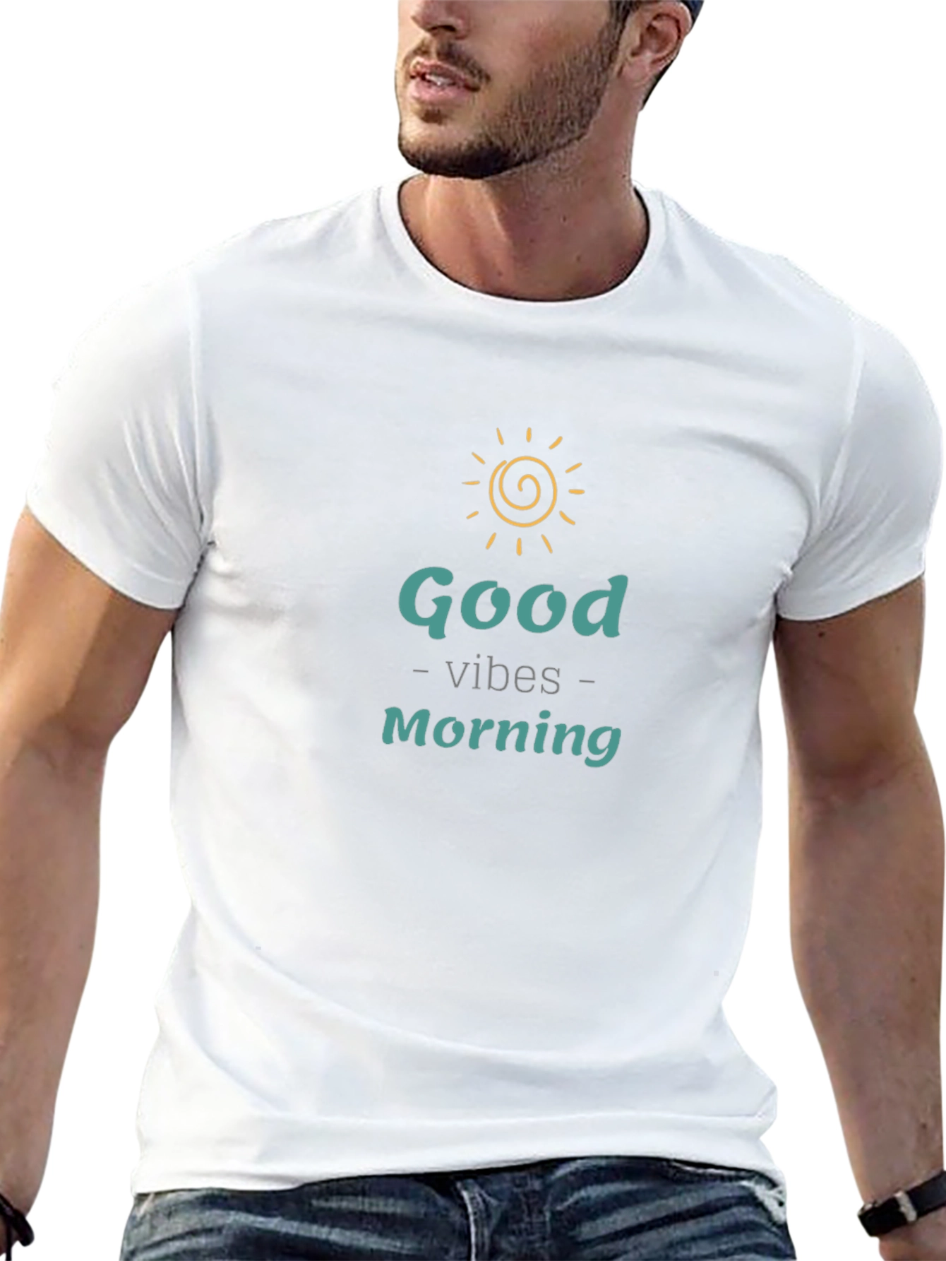 Good Vibes Morning Graphic Tee