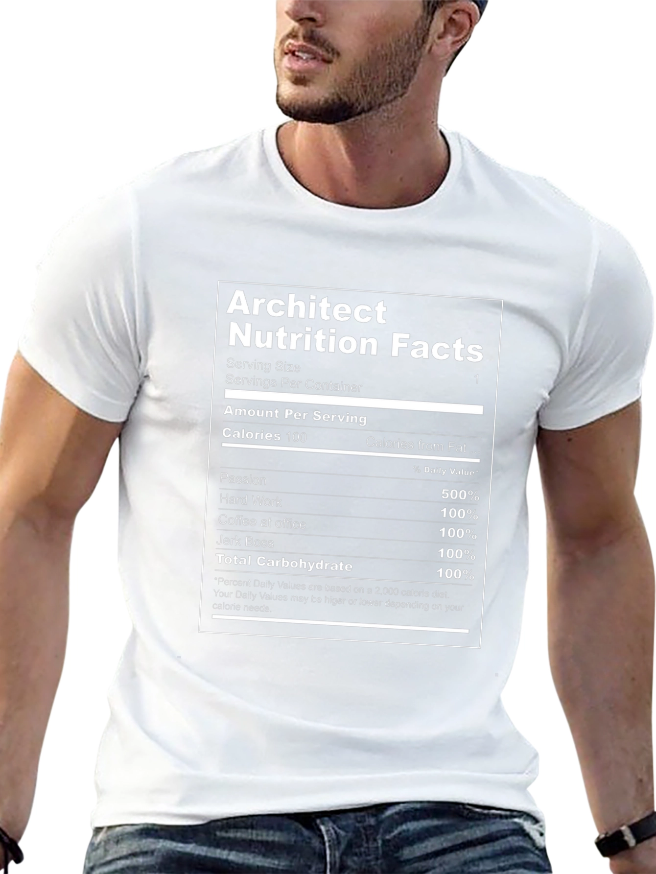 Architect Nutrition Facts T-Shirt
