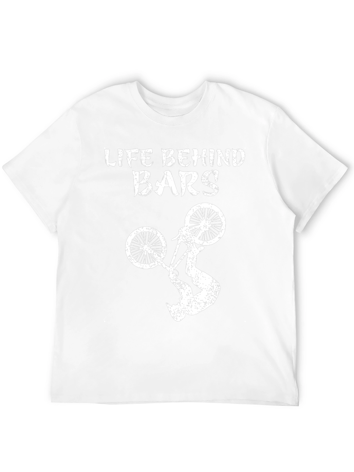 Life Behind Bars Bike Stunt T-Shirt - Black