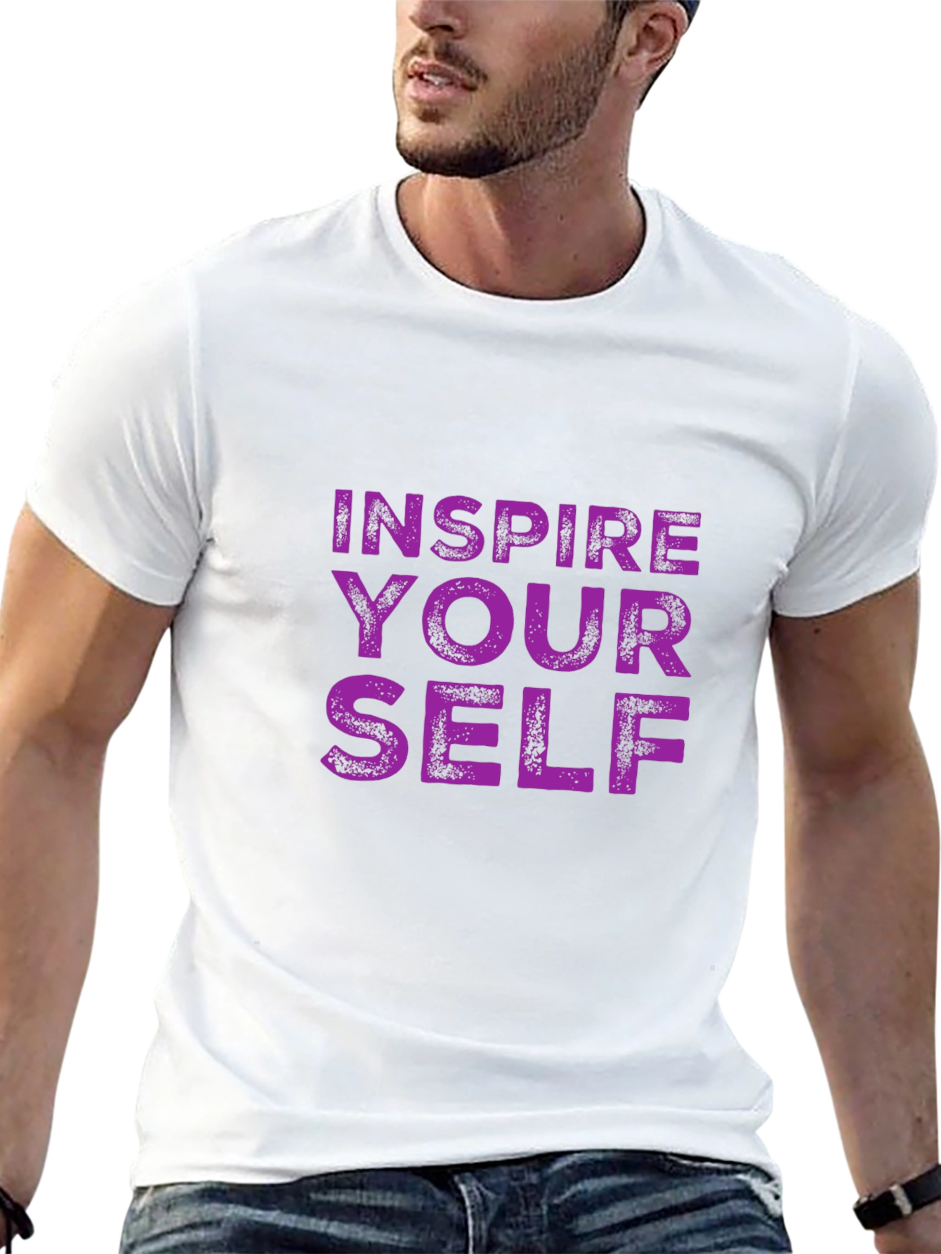 Inspire Yourself Graphic T-Shirt - Casual Comfort