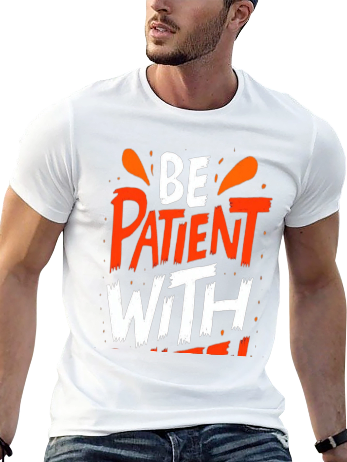 Be Patient With T-Shirt - Black
