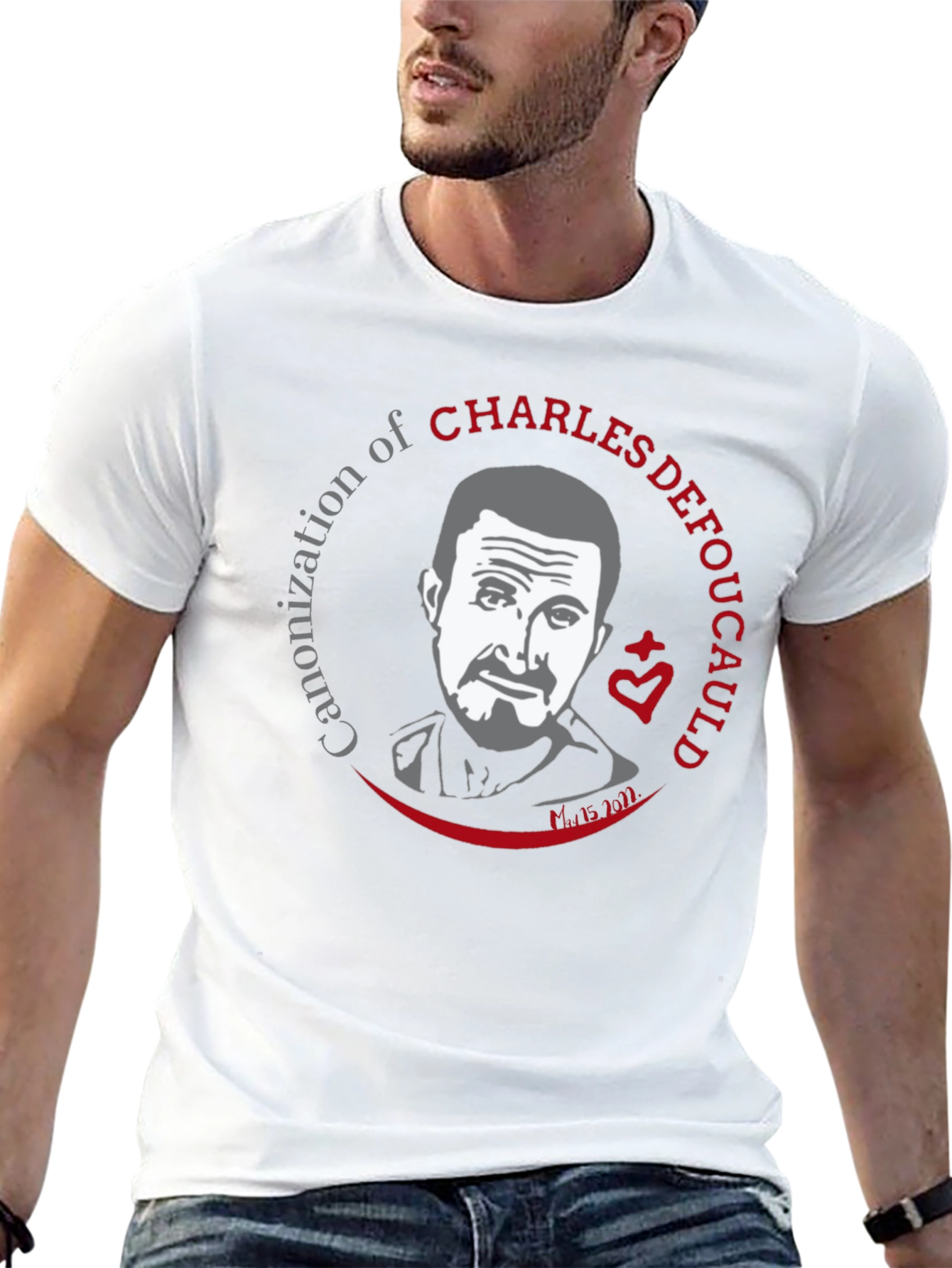 Charles de Foucauld Canonization Graphic Tee