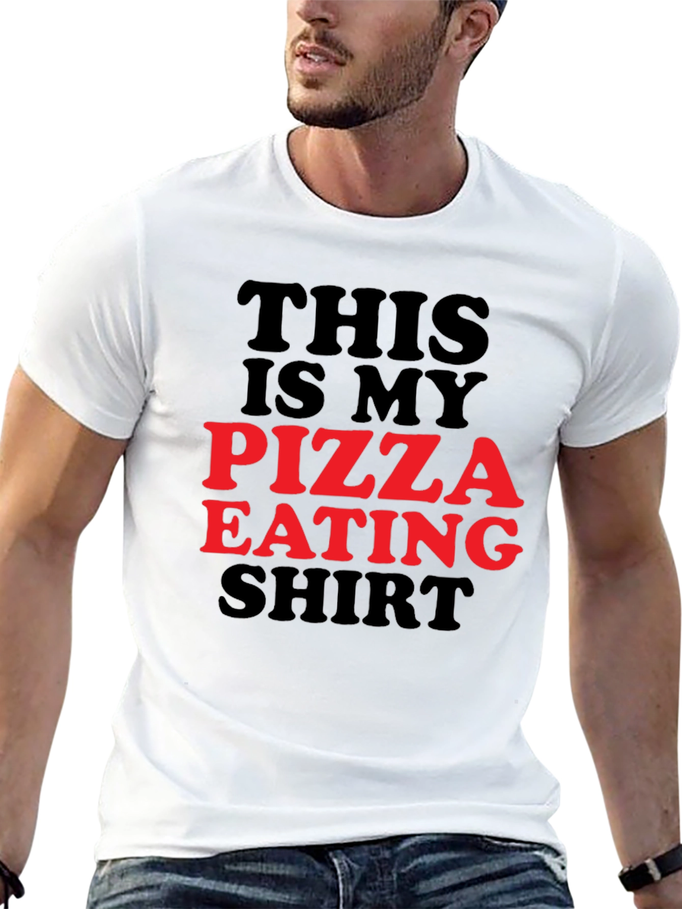 Pizza Eating Shirt - Funny Foodie Tee