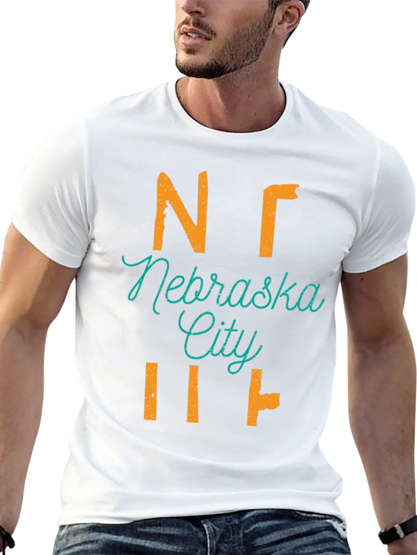 Nebraska City T-Shirt - Quirky Design
