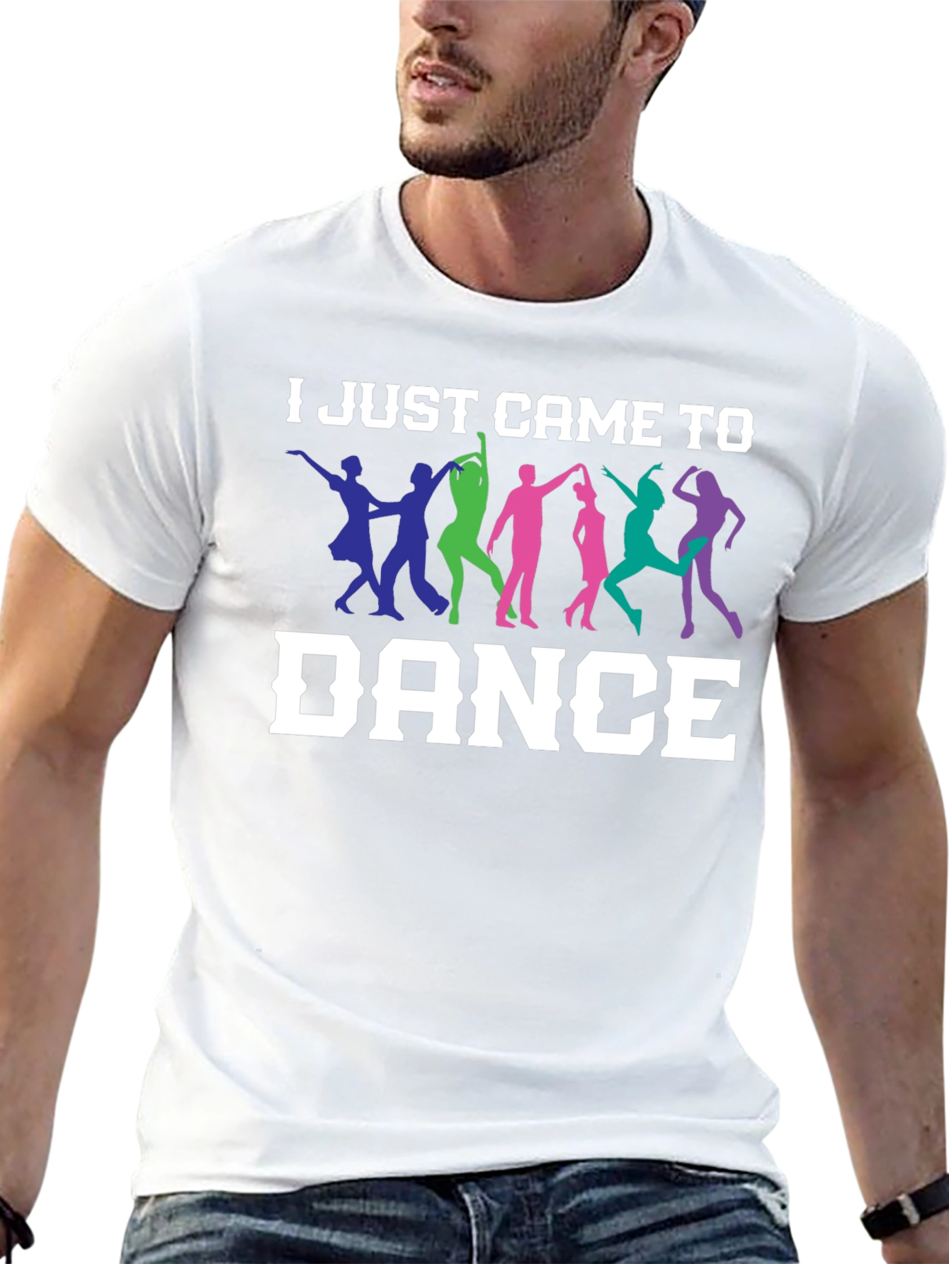 Dance Graphic T-Shirt - Cotton Blend