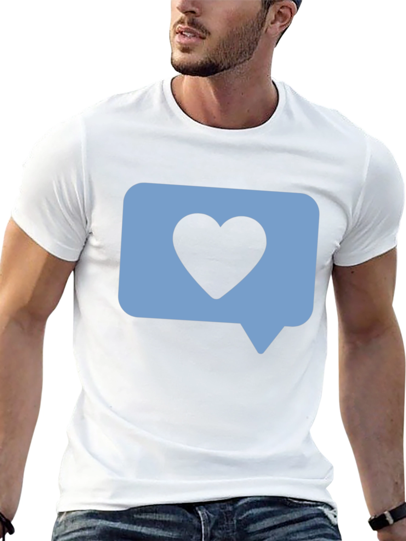 Love Bubble Black T-Shirt