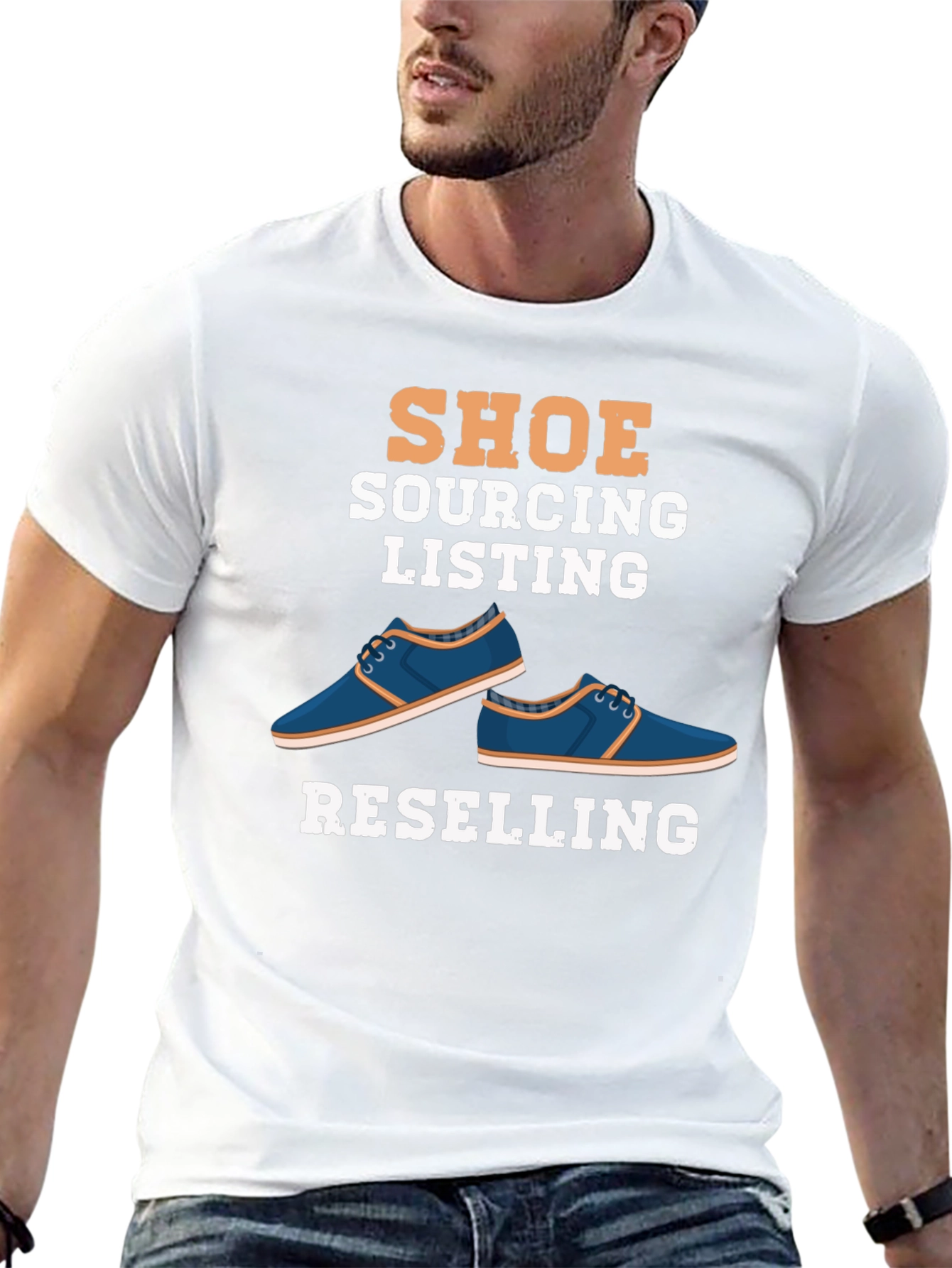 Shoe Sourcing & Reselling Graphic T-Shirt