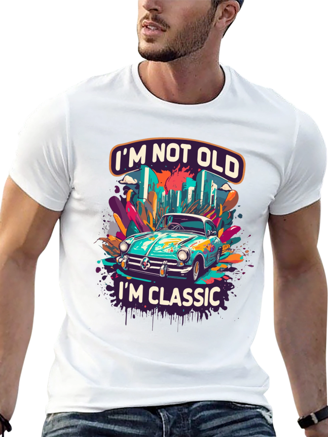 Classic Car T-Shirt: Im Not Old Im Classic Tee