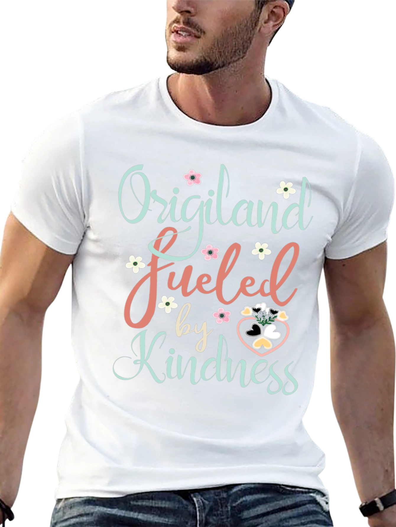 Origiland Fueled by Kindness Graphic Tee