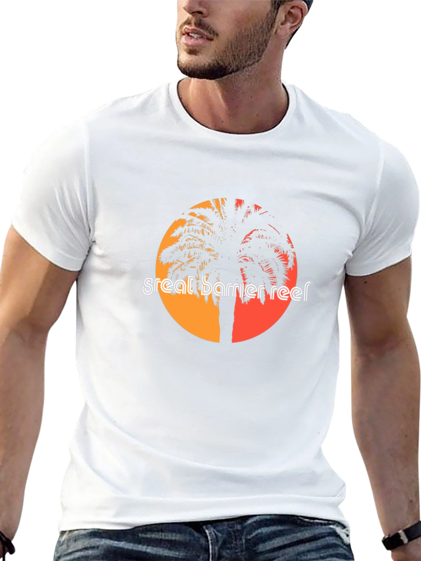 Great Barrier Reef Palm T-Shirt