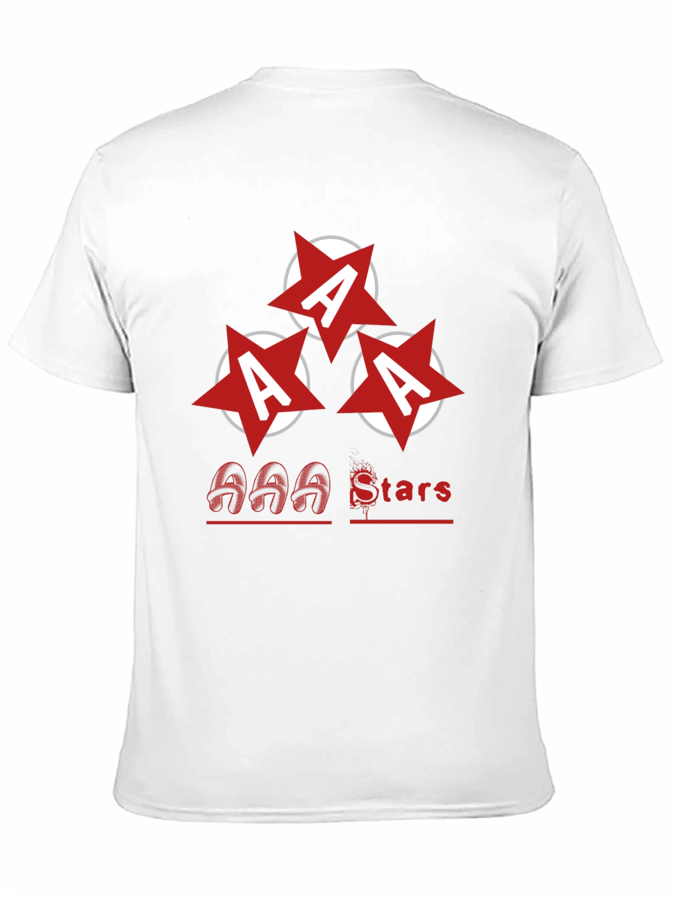 AAA Stars Graphic Tee - Bold and Stylish