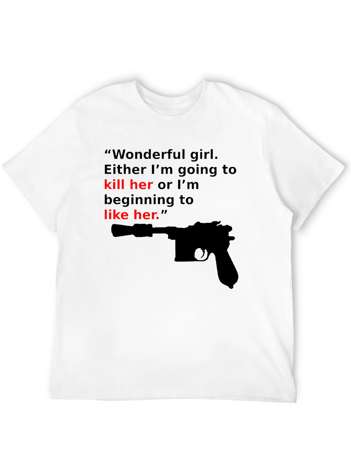 Wonderful Girl T-Shirt - Han Solo Inspired Tee