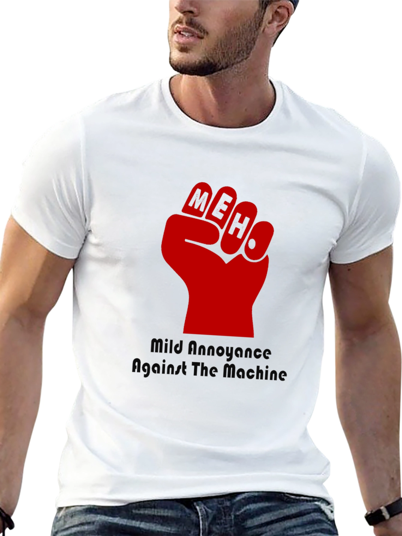 MEH Fist T-Shirt - Mild Annoyance Against the Machine