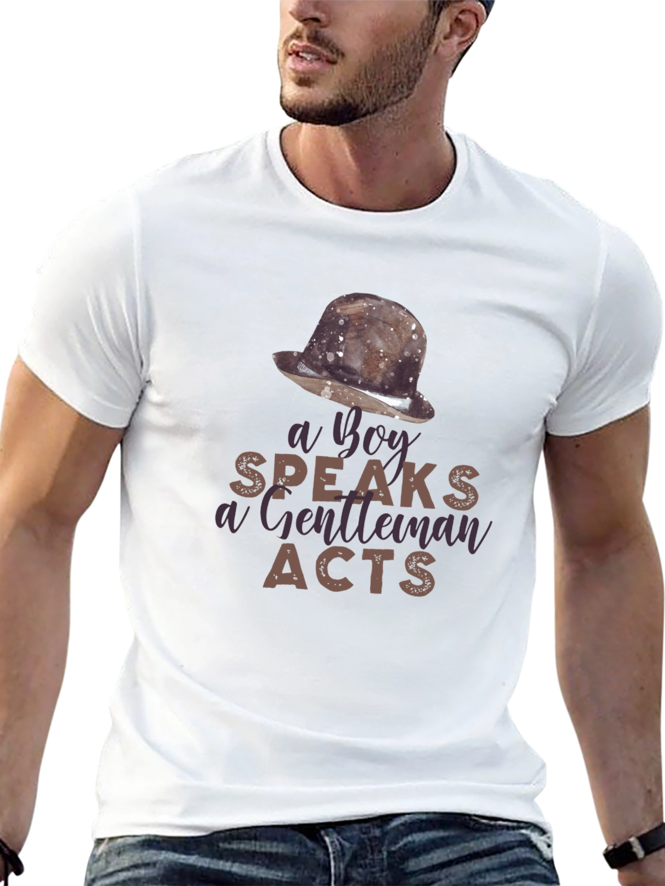 A Boy Speaks T-Shirt - Gentleman Acts